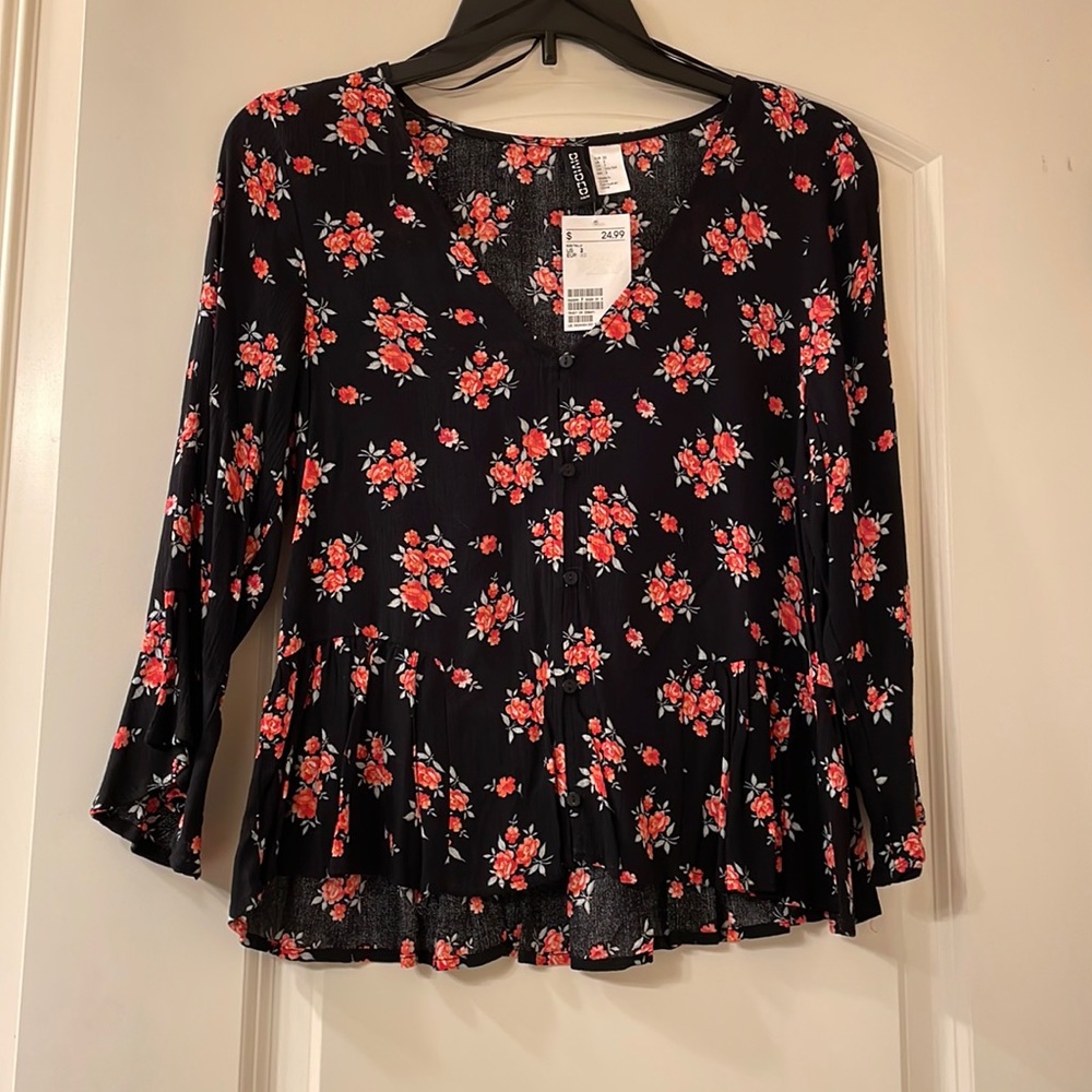 H&M floral top